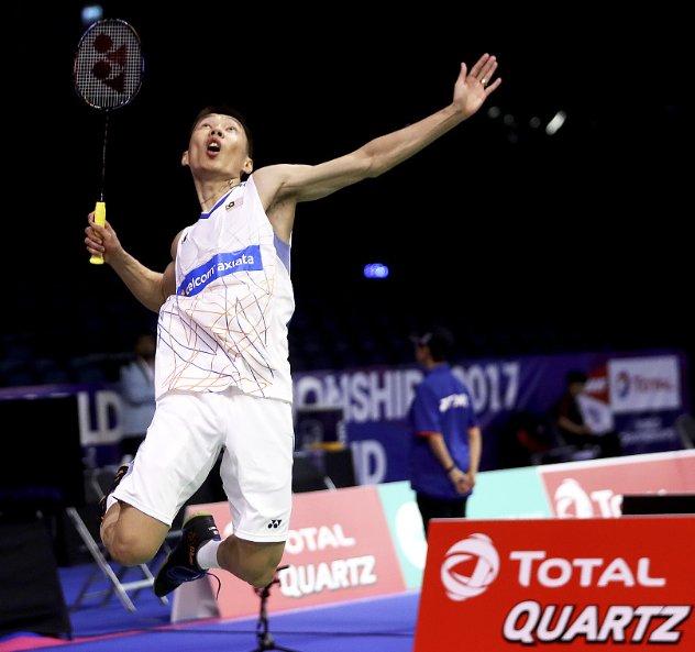 丹麦羽毛球队力克英格兰羽毛球队，李宗伟完成帽子戏法