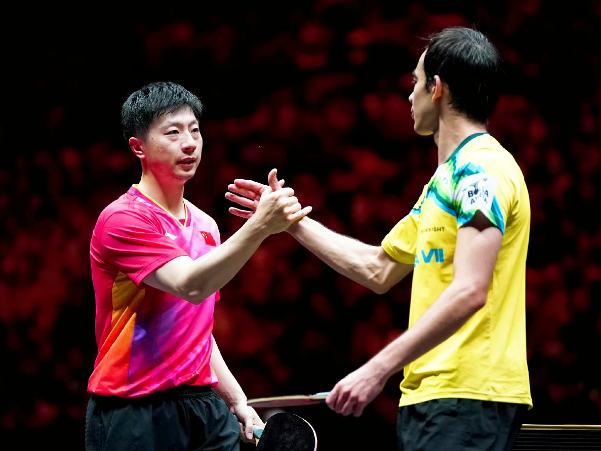 中国队逆转韩国队，马龙带队取胜